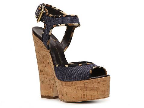 Giuseppe Zanotti Denim Platform Sandal | DSW