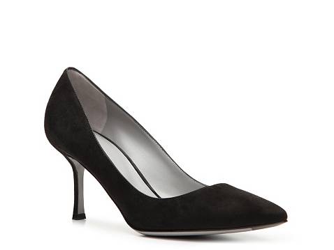 Final Sale - Sergio Rossi Suede Pointed Toe Pump | DSW