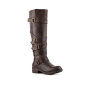 Madden Girl Lilith Wide Calf Riding Boot