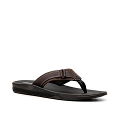 dsw clarks flip flops