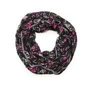 Betsey Johnson Rose Chain Link Infinity Scarf