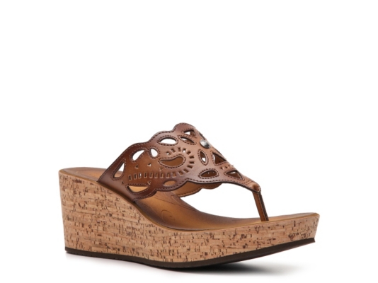 dsw clarks wedges