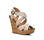 Chinese Laundry Marianne Striped Wedge Sandal