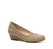 CL by Laundry Marcie Linen Wedge Pump