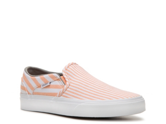 Vans Asher Stripe Slip-On Sneaker - Womens