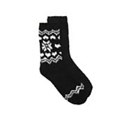 MeMoi Snowflake Womens Slipper Socks - 2 Pack