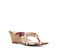 CL by Laundry Tawny Floral Wedge Sandal