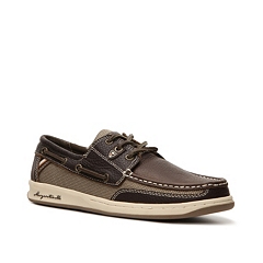 margaritaville leather deck shoes