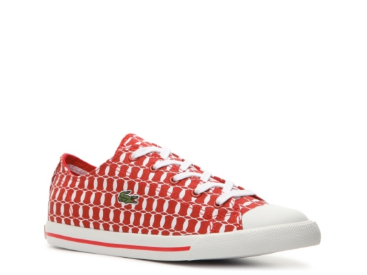 Lacoste Printed Canvas Sneaker