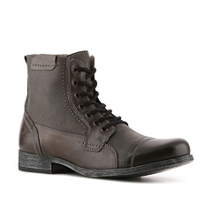 steve madden kleen cap toe leather boot