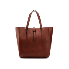 lucky leather tote