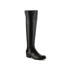 dsw over the knee boots leather