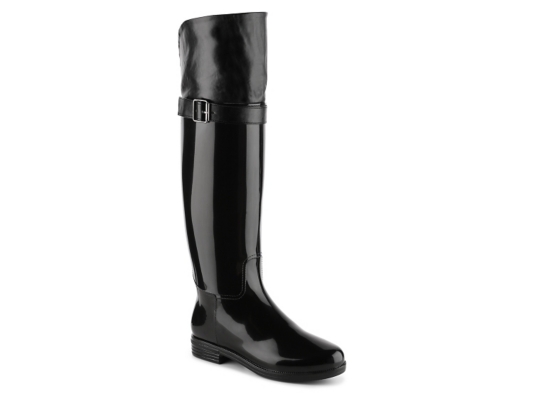 knee rain boots