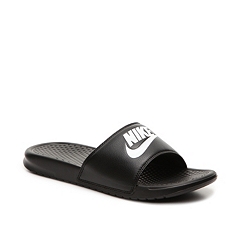 burgundy nike sandals