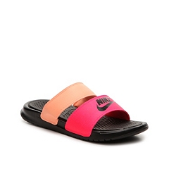 women's nike duo benassi slides