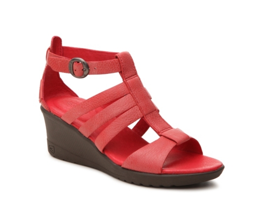 keen wedge sandals