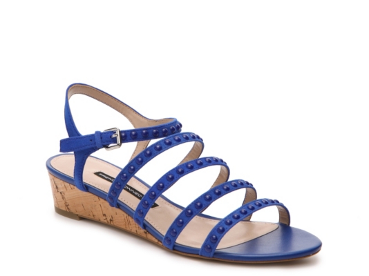 French Connection Winetta Wedge Sandal