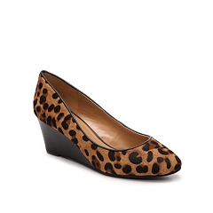 Nine West Ispy Leopard Wedge Pump | DSW