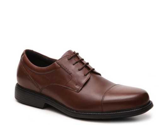 rockport cap toe oxford