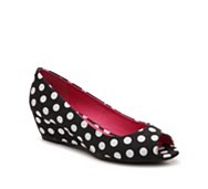 CL by Laundry Hartley Polka Dot Wedge Pump