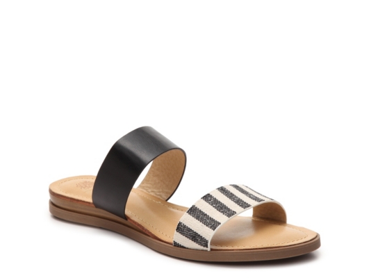 GC Shoes Breezy Striped Wedge Sandal
