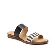 GC Shoes Breezy Striped Wedge Sandal