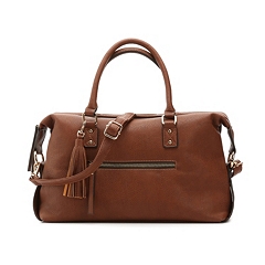 mens genuine leather duffle bag