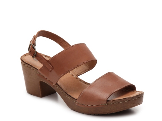 dsw white heel sandals