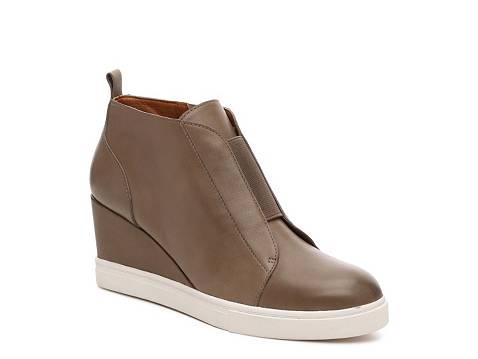linea paolo felicia wedge sneaker