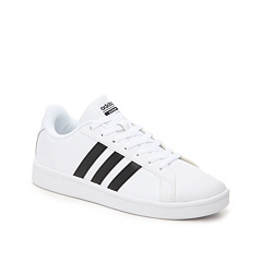 adidas neo advantage black white