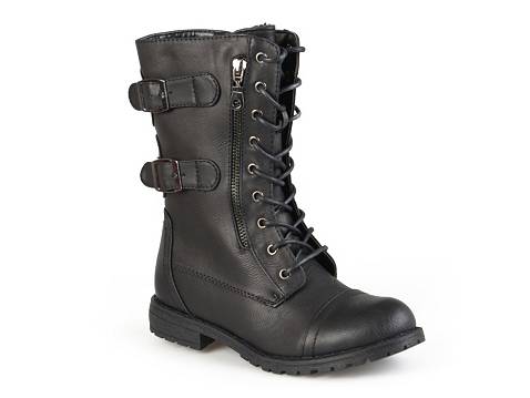 Journee Collection Cedes Combat Boot | DSW