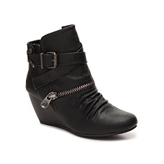 blowfish wedge booties
