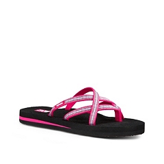 olowahu patterned flip flop
