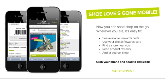 Shoe Lovers Gone Mobile!