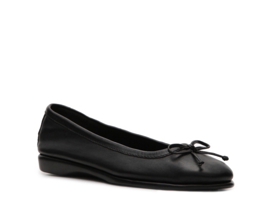 What's What Materess Leather Flat