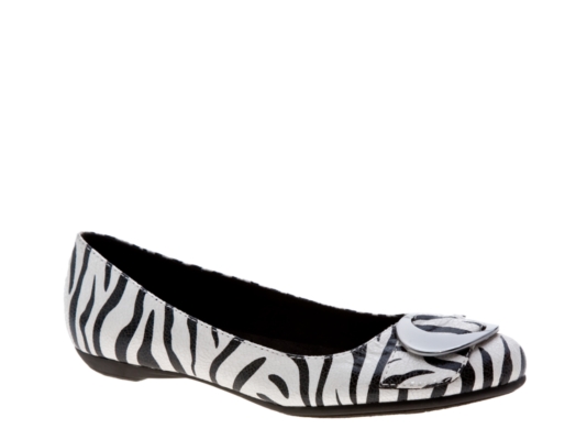 The Original Dr. Scholl's Habit Zebra Flat
