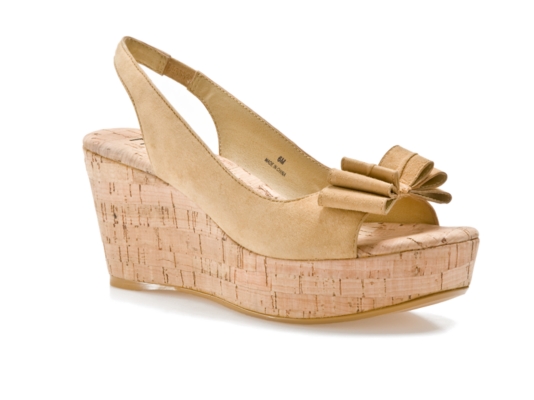 Moda Spana Krissi Suede Wedge Sandal | DSW