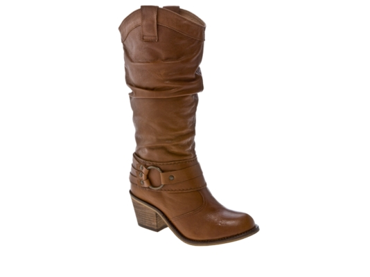 SM Women's Diablo Slouched Western Boot
