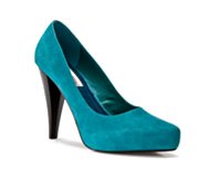 Two Lips Trophy Wife Turquoise Pump