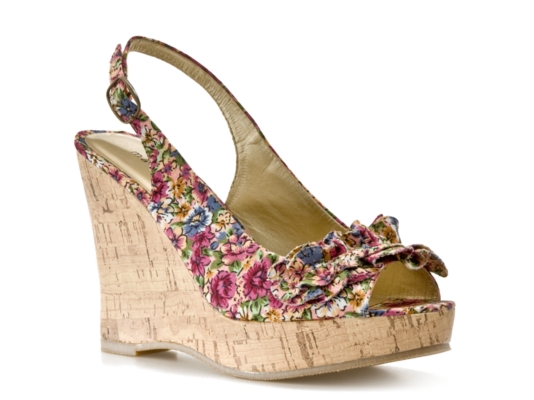 Madden Girl Klenn Printed Wedge Sandal