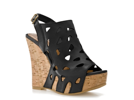 black platform sandals dsw