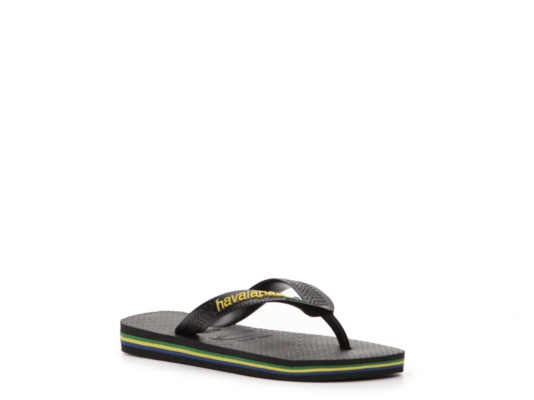 Havaianas Brasil Boys' Toddler and Youth Flip Flop