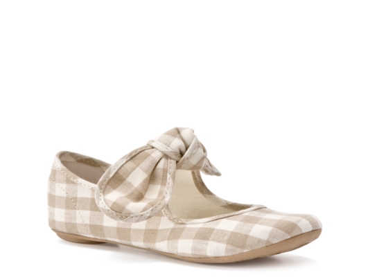 Big Buddha Baily Fabric Mary Jane Flat