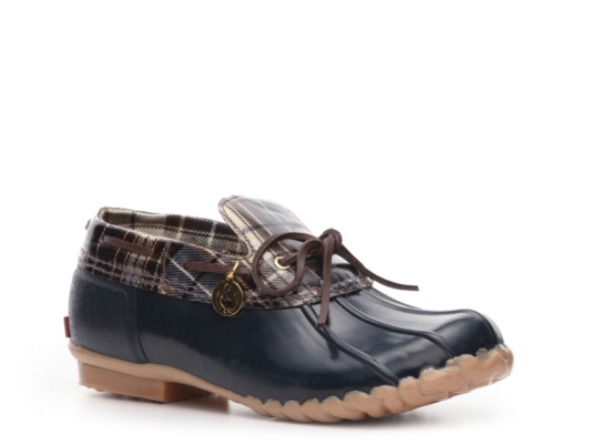 Sporto Women's Aroostic Weatherproof Plaid Duck Shoe