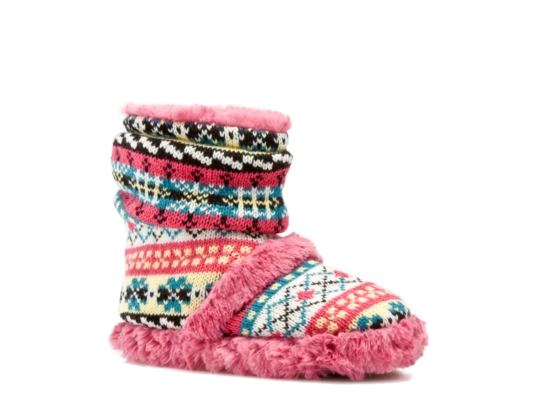 Muk Luk Flirty Fairisle Girls' Infant, Toddler & Youth Bootie