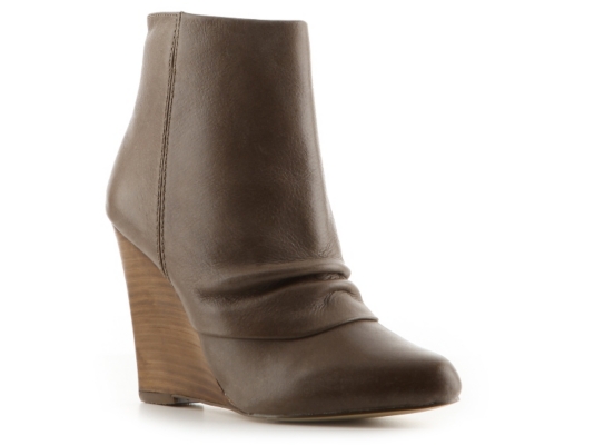 Report Elvis Leather Wedge Bootie