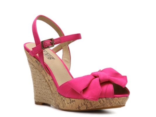 Mix No. 6 Bobby Bow Wedge Sandal