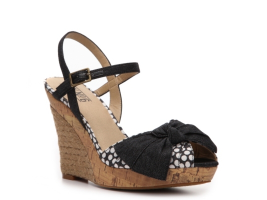 Mix No. 6 Bobby Printed Wedge Sandal