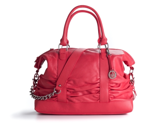 Audrey Brooke Convertible Pleated Satchel