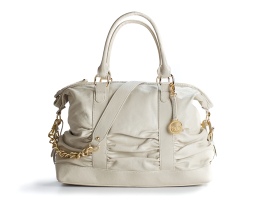 Audrey Brooke Convertible Pleated Satchel
